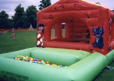 lilo and stitch bounce house