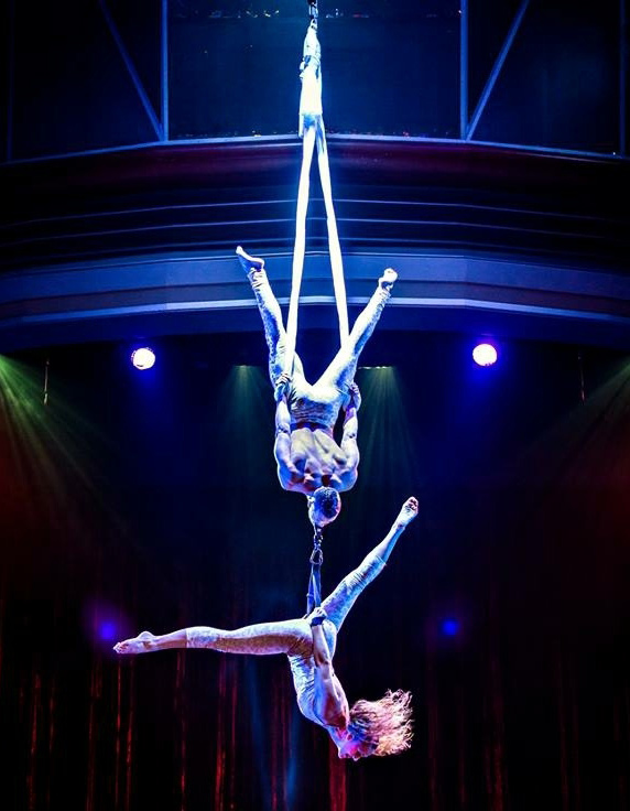 Booking agent for Gravity - Aerial Silk, Hoop & Trapeze Duo | UK ...