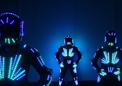 Hire / Book LED Performers & Glow Performers | Contraband Events